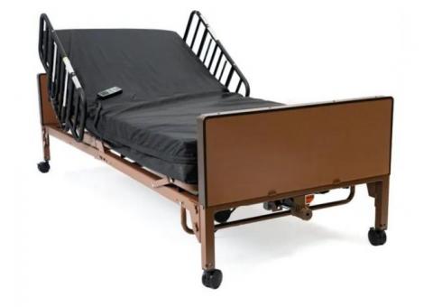 NEW PROBASICS: Semi-Electric Single Motor Bed, mattress & Extra Memory Foam Cushion